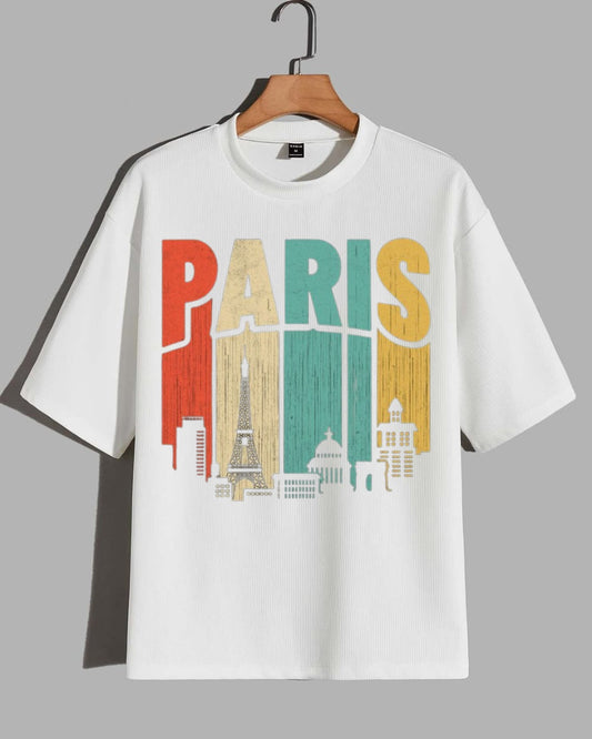 Paris beauty oversized t-shirts